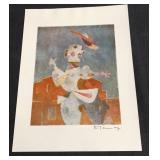 Rufino Tamayo (1899-1991) Mexican artist print