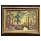 Signed watercolor on paper