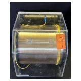 Fiber optic cable in box