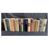 Group of old vintage books (box)