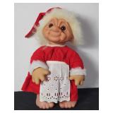 1977 Thomas Dam 13" Denmark Troll Mrs Santa