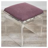 Luctie vanity swivel stool