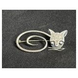 Vintage Taxco sterling silver pin