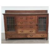 Vintage arts & crafts sideboard