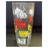 Vintage Paris cocktail glass