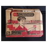 Vintage American Flyer electric train set