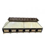 Billiard stained glass pool table light