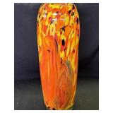 Vintage Murano style glass vase