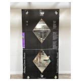 CW Quality mirrored sliding closet doors