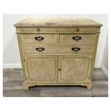Vintage shabby chic chest of drawers