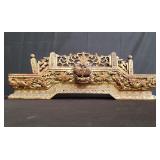 Vintage carved gilt wood Asian architectural