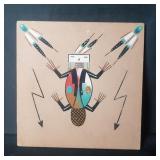 Bobby Kee Native American sand painting