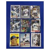 Lot of Los Angeles Dodgers baseball cards