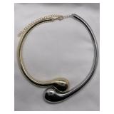 Asymmetrical necklace