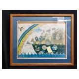 Pencil signed and numbered lithograph