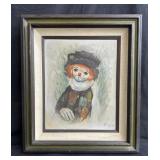 Signed framed oil on canvas