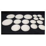 Lenox porcelain dinner plate set