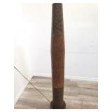 Vintage resin and bamboo 2pcs floor lamp