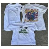 3 Vintage baseball t-shirts
