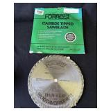Forrest 10" carbide table saw blade