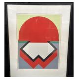 Pencil signed, Takesada Matsutani lithograph