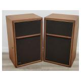 Pair of Wharfedale W60E speakers