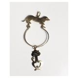 14kt gold pendant with diamond