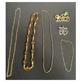 Group of costume jewelry