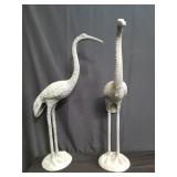 Pair of aluminum cranes