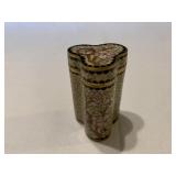 Antique Chinese cloisonnï¿½ pill box snuff jar