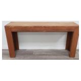 Mid century console table