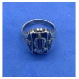 1968 Signed sterling class ring