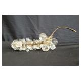 Glass grape vine art