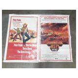 Pair of signed movie posters