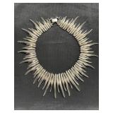 Metal ornate necklace