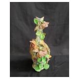 Vintage hand painted capodimonte style porcelain