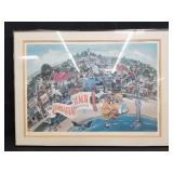 Pencil signed lithograph