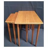 Mid-century modern Westnofa nest of tables