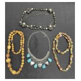 Vintage necklace lot