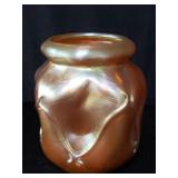 Signed Tiffany Favrile art glass vase