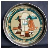 1908 Buffalo pottery Deldare trivet