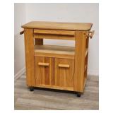 Rolling bar / island cart