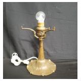 Vintage copper table lamp
