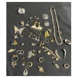 Group of costume jewelry