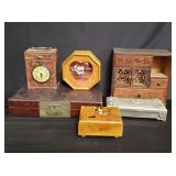 Group of jewelry boxes