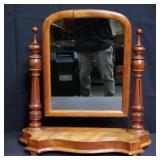 Antique shaving mirror