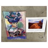 Pair of poster prints in bundle