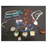 Group of costume jewlery