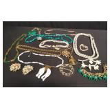 Group of costume jewlery