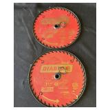 2 Freud Diablo 7 1/4" saw blades